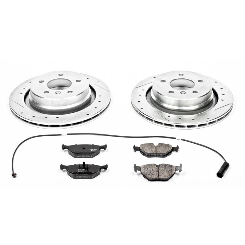 PowerStop | Z23 Evolution Sport Disc Brake Pad & Rotor Kit - Rear - Z3 M Coupe / M Roadster 3.2L 1998-2002 PowerStop Brake Kits