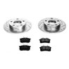 PowerStop | Z23 Evolution Sport Disc Brake Pad & Rotor Kit - Arrière - A4 / A4 Quattro 1.8T / 3.0L 2002-2006