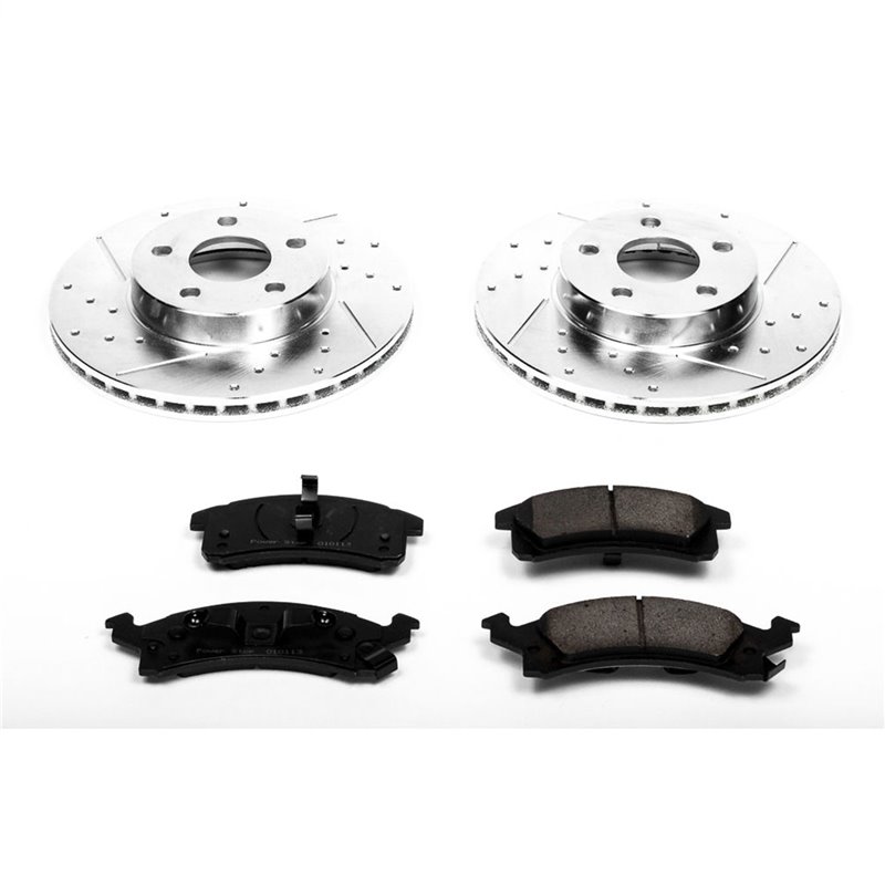 PowerStop | Z23 Evolution Sport Disc Brake Pad & Rotor Kit - Avant - Cavalier / Sunfire 2.2L / 2.4L 2000-2005