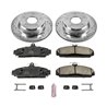 PowerStop | Z23 Evolution Sport Disc Brake Pad & Rotor Kit - Front - Corvette Base / Indianapolis 500 Pace Car 5.7L 1984-1987...