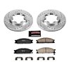 PowerStop | Z23 Evolution Sport Disc Brake Pad & Rotor Kit - Front - Frontier 2.4L / 3.3L 2000-2002 PowerStop Brake Kits