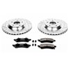 PowerStop | Z23 Evolution Sport Disc Brake Pad & Rotor Kit - Avant - Corvette 5.7L 1988-1996