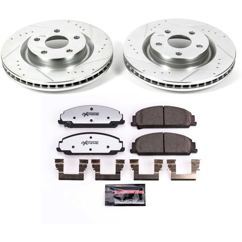 PowerStop | Z26 Street Warrior Disc Brake Pad & Rotor Kit - Avant - G8 GT 6.0L 2008-2009