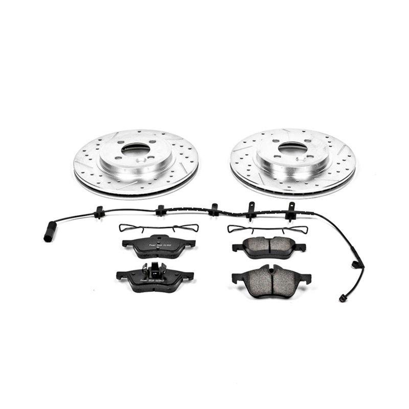 PowerStop | Z23 Evolution Sport Disc Brake Pad & Rotor Kit - Front - Cooper 1.6L 2002-2006 PowerStop Brake Kits