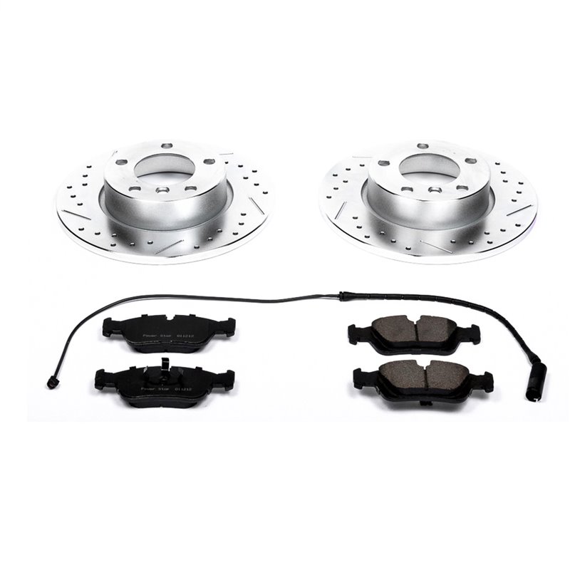 PowerStop | Z23 Evolution Sport Disc Brake Pad & Rotor Kit - Avant - 318ti / Z3 1.8L / 1.9L 1995-1999