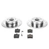 PowerStop | Z23 Evolution Sport Disc Brake Pad & Rotor Kit - Rear - C240 / SLK280 / SLK300 / SLK350 2003-2011 PowerStop Brake...