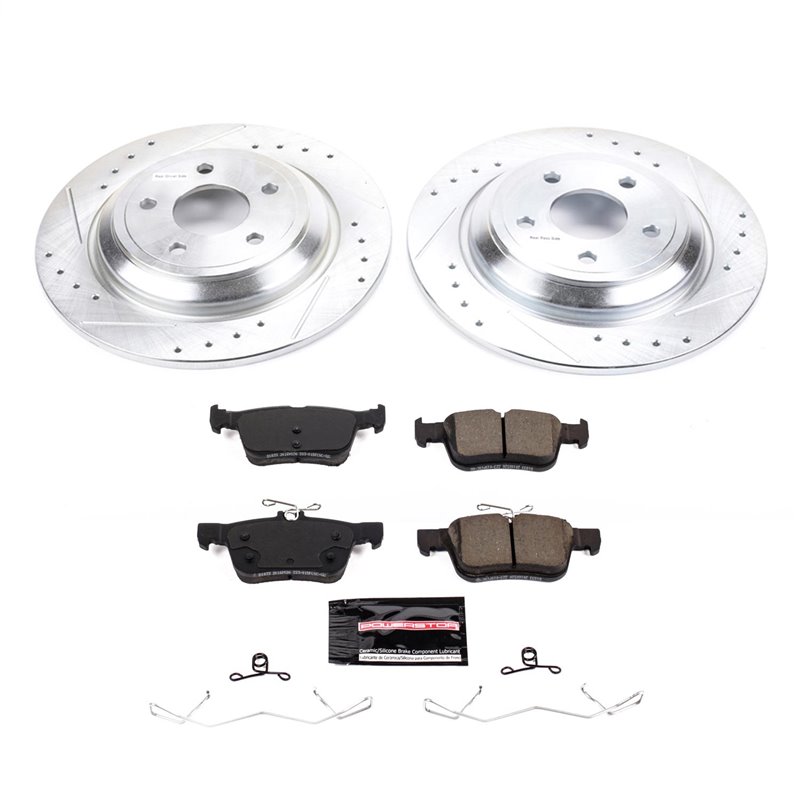 PowerStop | Z23 Evolution Sport Disc Brake Pad & Rotor Kit - Arrière - Bronco Sport / Escape / Corsair 2020-2021