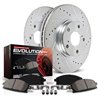 PowerStop | Z23 Evolution Sport Disc Brake Pad & Rotor Kit - Arrière - S4 Avant / Base 2.7T 2000-2002