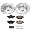 PowerStop | Z23 Evolution Sport Disc Brake Pad & Rotor Kit - Avant - 9-3 / 9-3X Base 2.0T / 2.8T 2003-2011