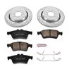 PowerStop | Z23 Evolution Sport Disc Brake Pad & Rotor Kit - Rear - 9-3 2.0T / 2.8T 2003-2011 PowerStop Brake Kits