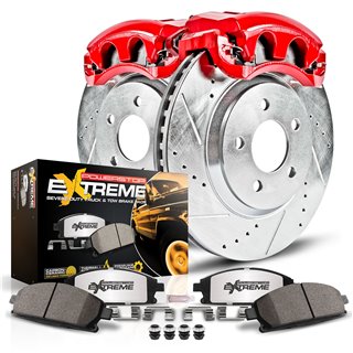 PowerStop | Z36 Severe-Duty Disc Brake Pad/Calipers & Rotor Kit - Rear - Grand Cherokee 4.0L / 4.7L 1999-2004 PowerStop Brake...
