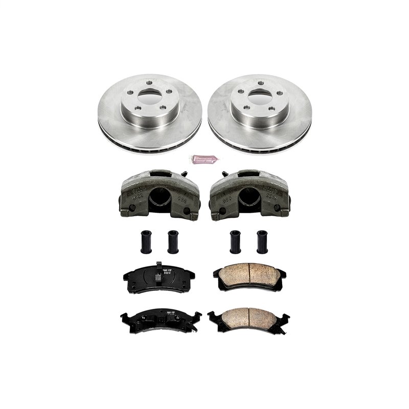 PowerStop | Disc Brake Pad/Caliper & Rotor Kit - Avant - Cavalier / Sunfire 2.2L / 2.4L 2000-2005