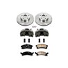 PowerStop | Disc Brake Pad/Caliper & Rotor Kit - Avant - Cavalier / Sunfire 2.2L / 2.4L 2000-2005