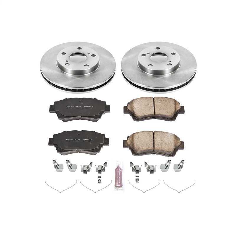 PowerStop | Disc Brake Pad & Rotor Kit - Avant - Camry / Sienna 2.2L / 3.0L 2000-2003