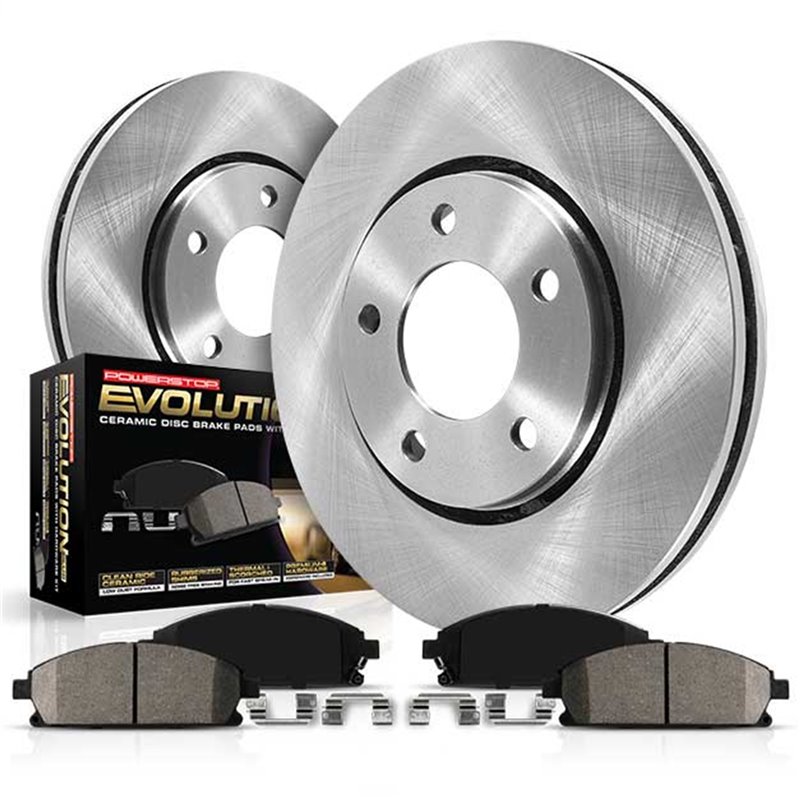 PowerStop | Disc Brake Pad & Rotor Kit - Rear - Maxima 3.0L 2000-2001 PowerStop Brake Kits