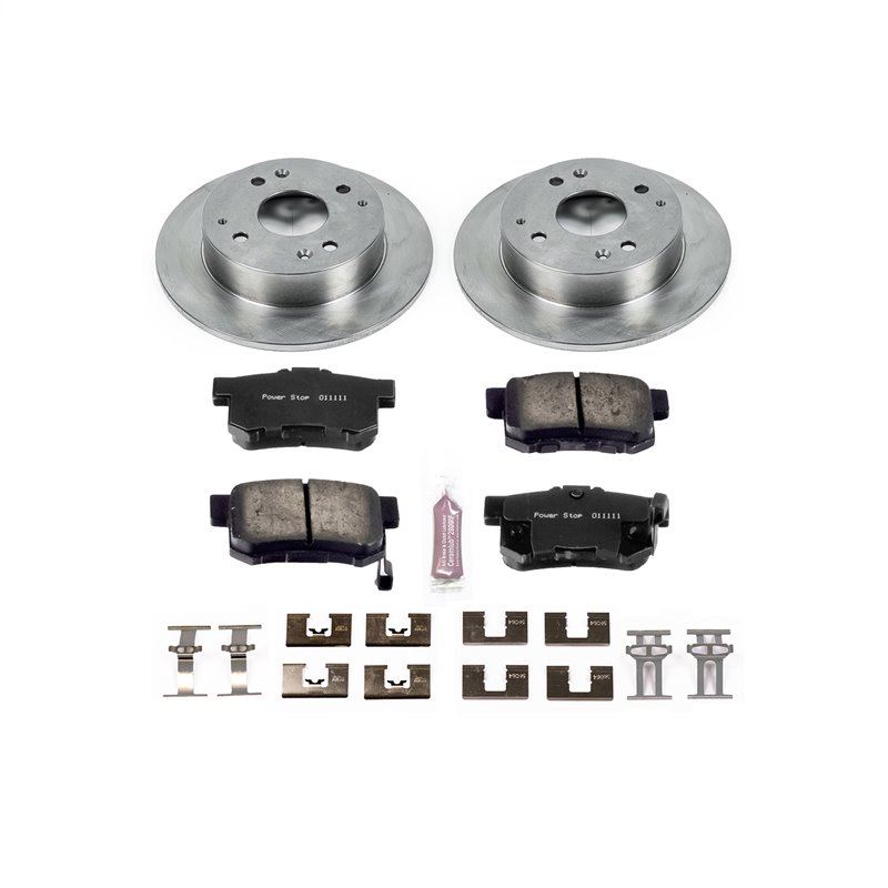PowerStop | Disc Brake Pad & Rotor Kit - Arrière - Accord 2.3L 2000-2002