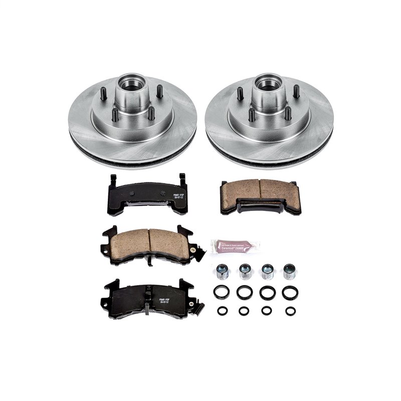 PowerStop | Disc Brake Pad & Rotor Kit - Front - Chevrolet / GMC / Pontiac 1982-1995 PowerStop Brake Kits