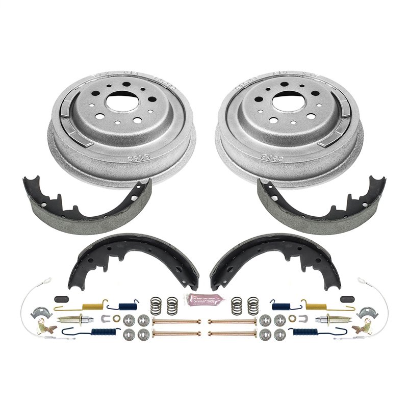 PowerStop | Brake Drum & Shoe Kit - Rear - Mustang 1964-1967 PowerStop Brake Drums