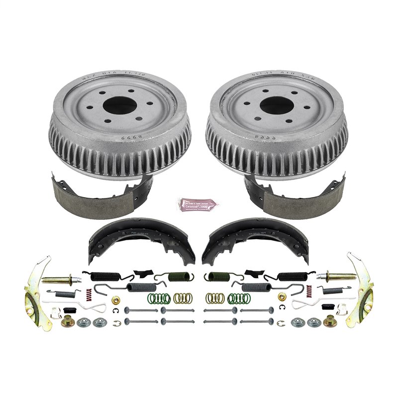 PowerStop | Brake Drum & Shoe Kit - Rear - Escalade / Tahoe 2000 PowerStop Brake Drums