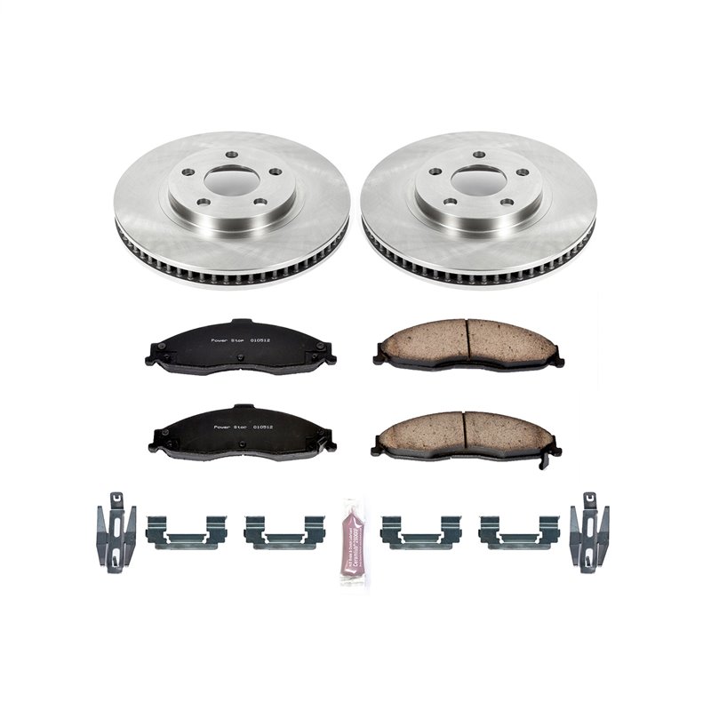 PowerStop | Disc Brake Pad & Rotor Kit - Front - Camaro / Firebird 3.8L / 5.7L 1998-2002 PowerStop Brake Kits