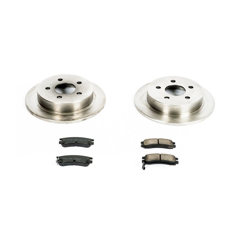 PowerStop | Disc Brake Pad & Rotor Kit - Arrière - Buick / Chevrolet / Oldsmobile / Pontiac 2000-2005