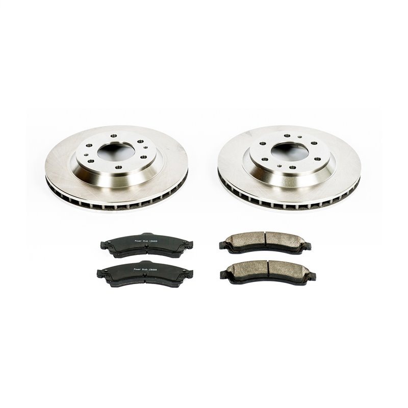 PowerStop | Disc Brake Pad & Rotor Kit - Avant - Rainier / Trailblazer / Envoy / Bravada 4.2L 2002-2005