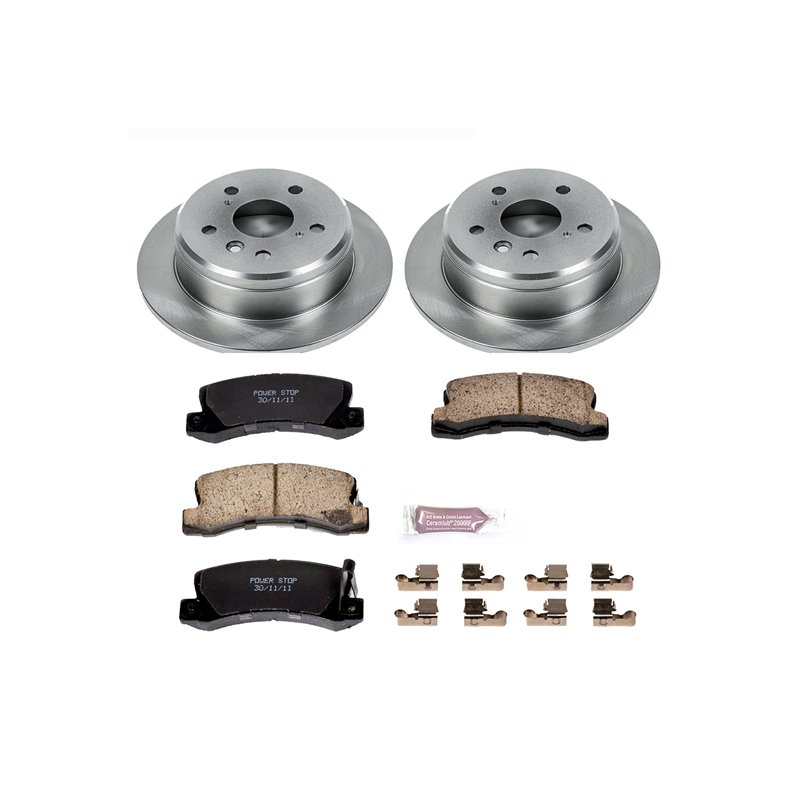 PowerStop | Disc Brake Pad & Rotor Kit - Rear PowerStop Brake Kits