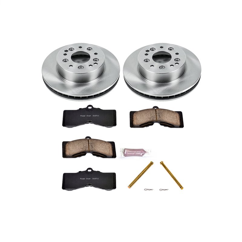 PowerStop | Disc Brake Pad & Rotor Kit - Front/Rear - Camaro / Corvette 1963-1982 PowerStop Brake Kits