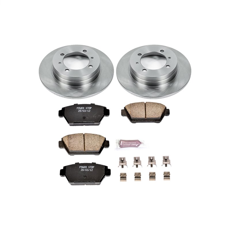 PowerStop | Disc Brake Pad & Rotor Kit - Arrière