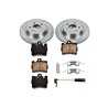 PowerStop | Disc Brake Pad & Rotor Kit - Rear - CL500 Base / S430 5.0L / 4.3L 2000-2003 PowerStop Brake Kits