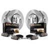 PowerStop | Disc Brake Pad & Rotor Kit - Front & Rear - Gladiator / Wrangler (4xe) / Wrangler (JL) 2020-2021 PowerStop Brake ...