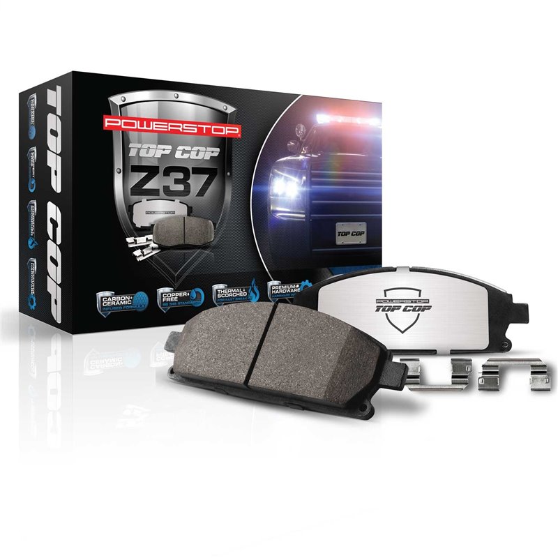 PowerStop | Z37 Top Cop Severe Duty Disc Brake Pad - Explorer / Aviator 3.0T 2020-2021