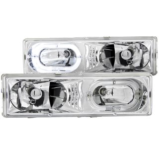 Anzo USA | Crystal Headlight Set w/Halo Anzo USA Headlights