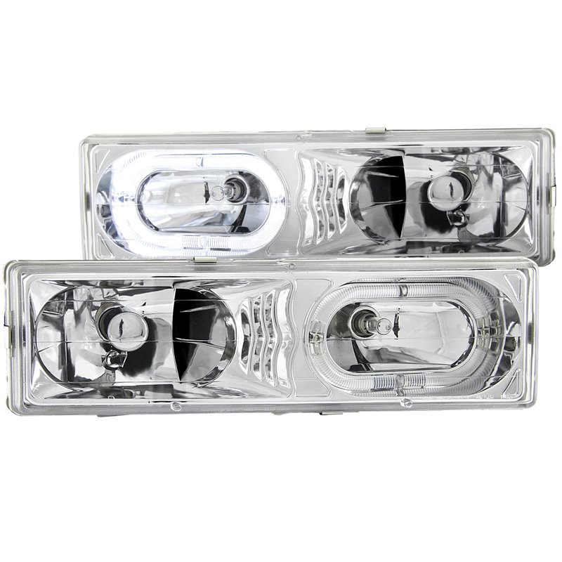 Anzo USA | Crystal Headlight Set w/Halo Anzo USA Headlights