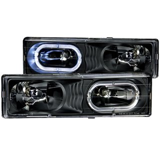 Anzo USA | Crystal Headlight Set w/Halo Anzo USA Headlights