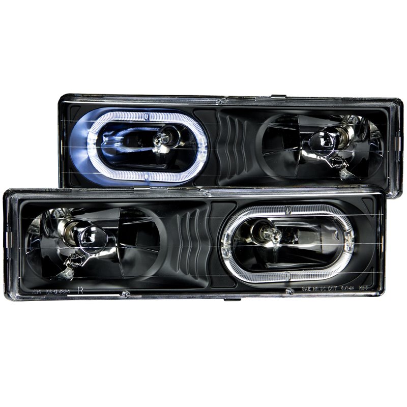 Anzo USA | Crystal Headlight Set w/Halo Anzo USA Headlights