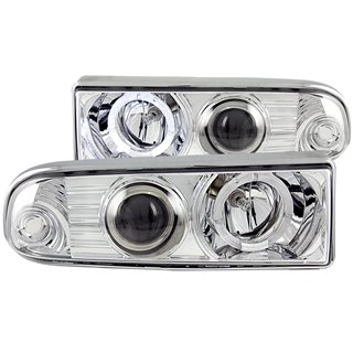 Anzo USA | Projector Headlight Set w/Halo - Blazer 4.2L / 4.3L 2000-2004 Anzo USA Headlights