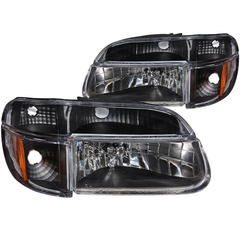 Anzo USA | Crystal Headlight Set - Explorer 4.0L / 4.9L 2000-2001 Anzo USA Headlights