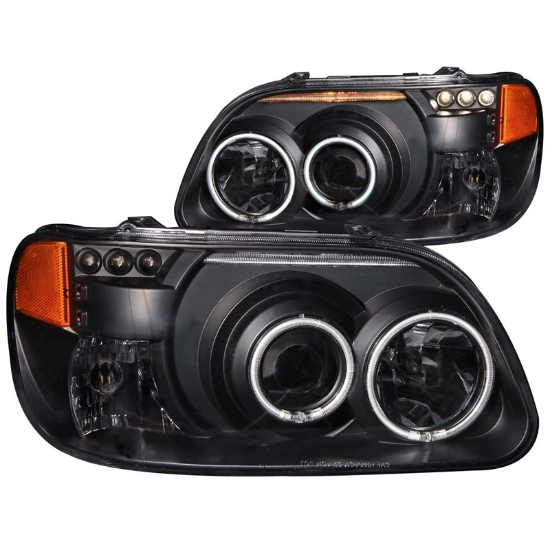Anzo USA | Projector Headlight Set w/Halo - Explorer 4.0L / 4.9L 2000-2001
