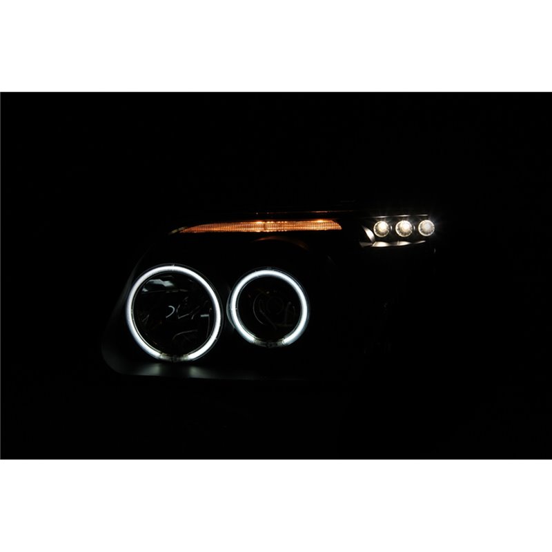 Anzo USA | Projector Headlight Set w/Halo - Explorer 4.0L / 4.9L 2000-2001