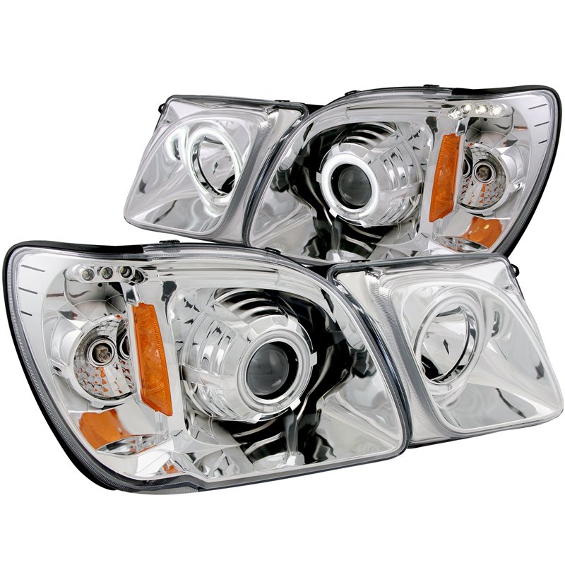 Anzo USA | Projector Headlight Set w/Halo - LX470 4.7L 2000-2007 Anzo USA Headlights