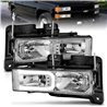 Anzo USA | Crystal Headlight Set - Escalade / Tahoe 2000 Anzo USA Headlights