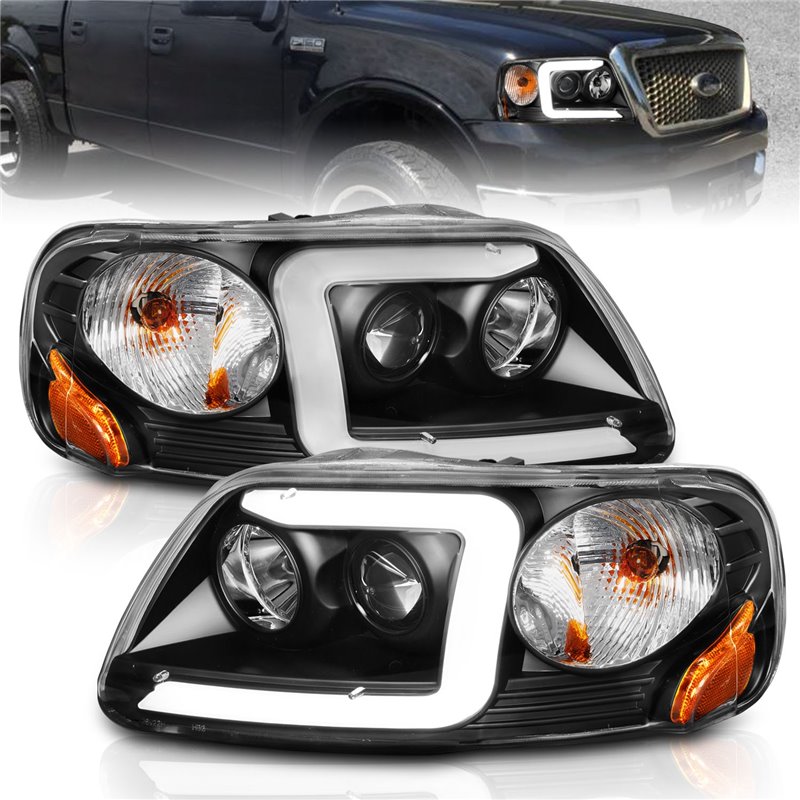Anzo USA | Projector Headlight Set - Expedition / F-150 / F-150 Heritage 2000-2004