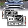 Anzo USA | Crystal Headlight Set w/Halo Anzo USA Headlights