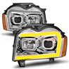 Anzo USA | Projector Headlight Set - Grand Cherokee 2005-2007