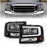 Anzo USA | Crystal Headlight Set - Excursion / F-250 / F-350 2000-2004