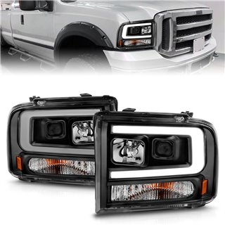 Anzo USA | Projector Headlight Set - Excursion / F-250 / F-350 2005-2007