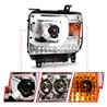 Anzo USA | Projector Headlight Set - Sierra 1500 / SLE / Sierra 2500 HD / Sierra 3500 HD 2014-2019