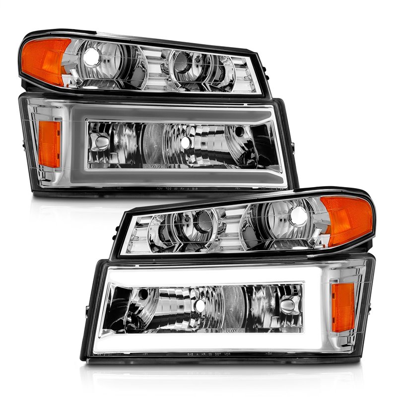 Anzo USA | Crystal Headlight Set - Colorado / Canyon 2004-2012 Anzo USA Headlights