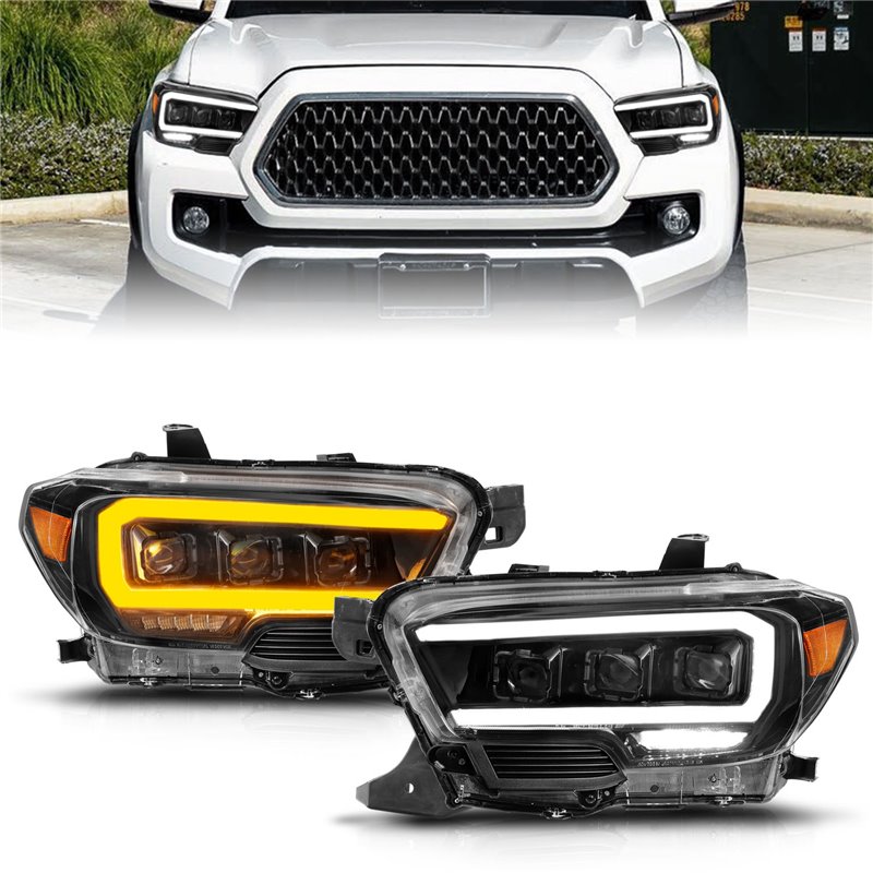 Anzo USA | Projector Headlight Set - Tacoma 3.5L 2016-2022